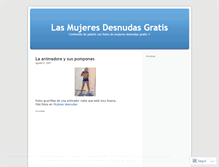 Tablet Screenshot of lasmujeresdesnudas.wordpress.com