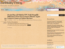 Tablet Screenshot of earthbabycart.wordpress.com