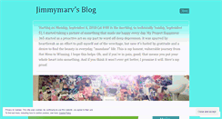 Desktop Screenshot of jimmymarv.wordpress.com