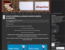 Tablet Screenshot of bibliotecaeoimurcia.wordpress.com