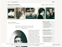 Tablet Screenshot of mamastory.wordpress.com