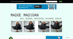 Desktop Screenshot of madgemadigan.wordpress.com