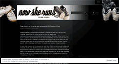 Desktop Screenshot of nowsheruns.wordpress.com