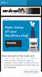 Mobile Screenshot of nowsheruns.wordpress.com