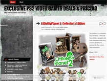 Tablet Screenshot of discountps2videogames.wordpress.com