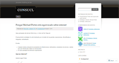 Desktop Screenshot of consucl.wordpress.com