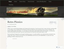 Tablet Screenshot of cocktailsandwellies.wordpress.com