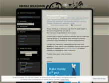 Tablet Screenshot of kierradiamond.wordpress.com