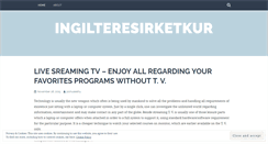 Desktop Screenshot of ingilteresirketkur.wordpress.com