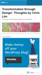 Mobile Screenshot of chrislimsc.wordpress.com