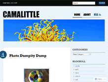 Tablet Screenshot of camalittle.wordpress.com
