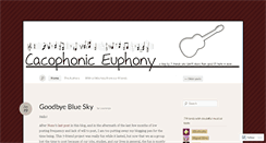 Desktop Screenshot of cacophoniceuphony.wordpress.com