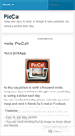 Mobile Screenshot of piccal.wordpress.com