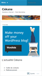 Mobile Screenshot of cekane.wordpress.com