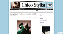 Desktop Screenshot of chicostylist.wordpress.com