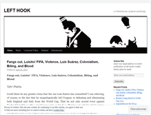 Tablet Screenshot of lefthookjournal.wordpress.com