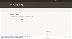 Desktop Screenshot of goincommando.wordpress.com