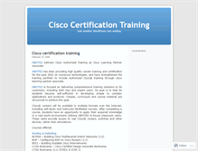 Tablet Screenshot of ccvptraining.wordpress.com