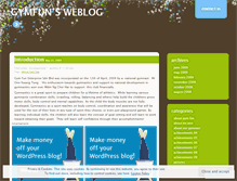 Tablet Screenshot of gymfun.wordpress.com