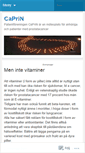 Mobile Screenshot of caprin.wordpress.com