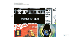 Desktop Screenshot of 3rdeyesolation.wordpress.com