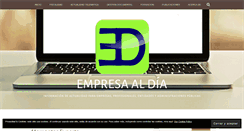 Desktop Screenshot of empresaaldia.wordpress.com