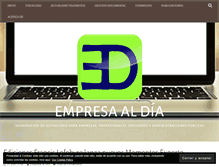 Tablet Screenshot of empresaaldia.wordpress.com