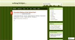 Desktop Screenshot of anggitbudiluhur.wordpress.com