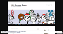 Desktop Screenshot of phscomputersmlr.wordpress.com
