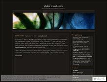 Tablet Screenshot of digitaltransference.wordpress.com