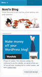 Mobile Screenshot of nonigross.wordpress.com