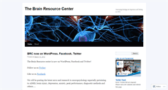 Desktop Screenshot of brainresourcecenter.wordpress.com