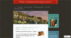 Desktop Screenshot of 365lockport.wordpress.com