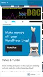 Mobile Screenshot of ccadgc.wordpress.com