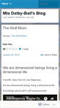 Mobile Screenshot of miadalbyball.wordpress.com