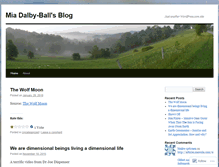 Tablet Screenshot of miadalbyball.wordpress.com