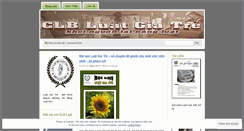 Desktop Screenshot of luatgiatre.wordpress.com