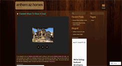 Desktop Screenshot of anthemazhomes.wordpress.com