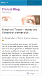Mobile Screenshot of franzele.wordpress.com