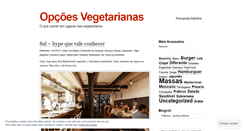 Desktop Screenshot of opcoesvegetarianas.wordpress.com