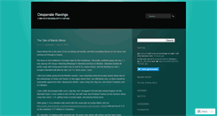 Desktop Screenshot of desperateravings.wordpress.com