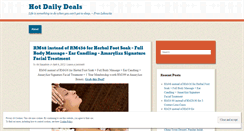 Desktop Screenshot of maddeals.wordpress.com