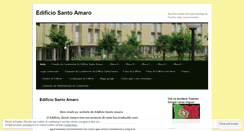 Desktop Screenshot of edificiosantoamaro.wordpress.com