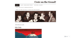 Desktop Screenshot of craiconthegrand.wordpress.com