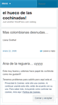 Mobile Screenshot of elhueco.wordpress.com