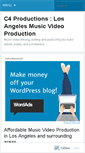 Mobile Screenshot of c4la.wordpress.com