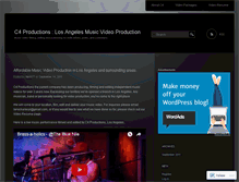 Tablet Screenshot of c4la.wordpress.com