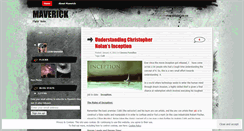 Desktop Screenshot of maverickleon.wordpress.com