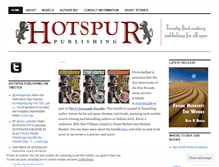 Tablet Screenshot of hotspurpublishing.wordpress.com