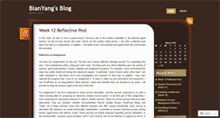 Desktop Screenshot of bianyang.wordpress.com